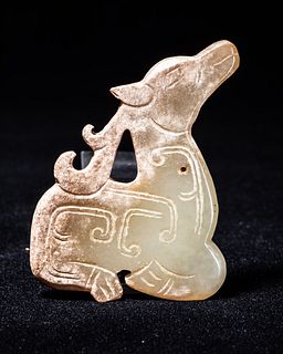 Deer Pendant, Western Zhou Period (1066-771 BCE)