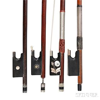 Four Violin Bows