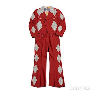 Little Jimmy Dickens     Red Suit