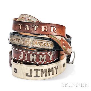 Little Jimmy Dickens     Four Leather Belts