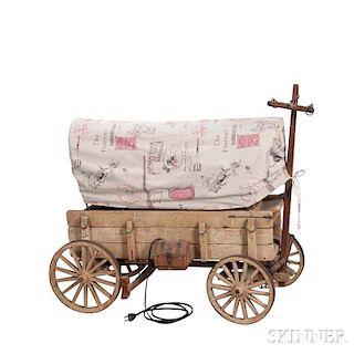 Little Jimmy Dickens     Covered Wagon Lamp