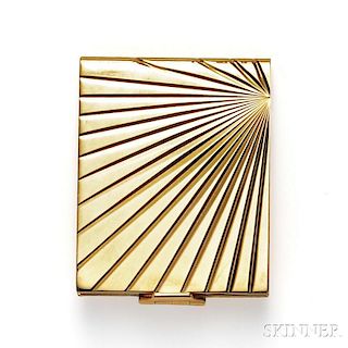 18kt Gold Notebook, Retailed by Van Cleef & Arpels