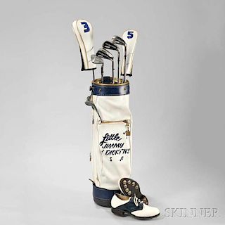 Little Jimmy Dickens     Golf Clubs, Bag, and Shoes