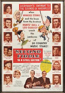 "Second Fiddle to a Steel Guitar" Poster
