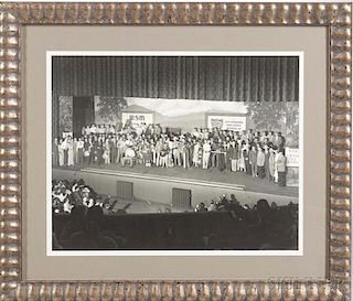 Three Framed Images of the Grand Ole Opry