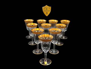 Set Of 10 Tiffin Vine Glass