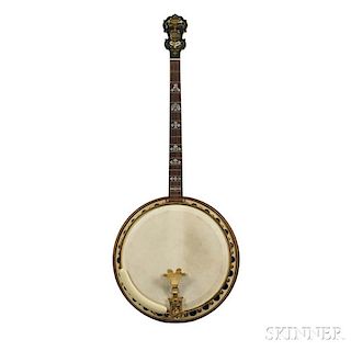 Wm. L. Lange Paramount Aristocrat Special Tenor Banjo, 1930