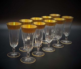 Set Of 10 Tiffin Vine Glass
