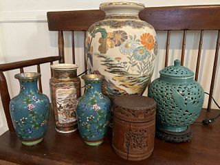 Group of Asian accessories