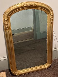 Giltwood mirror