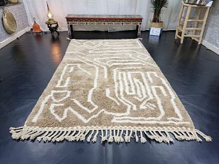 Authentic Soft Brown Rug