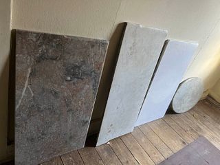 Four Marble Table Tops
