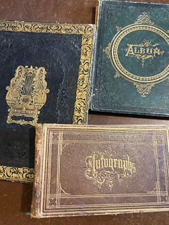 Autograph Books and Albums
