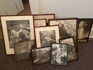Thirteen Framed Photographs