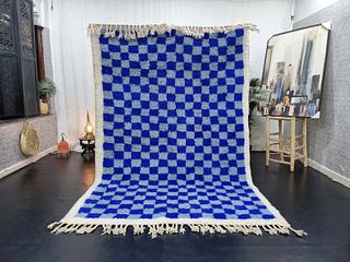 Authentic Soft Blue Rug