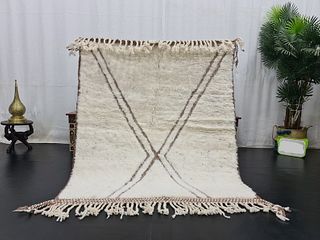 Stunning Authentic Engraved Wool Rug