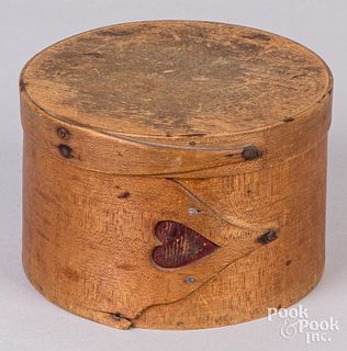 Unusual bentwood pantry box, 19th c.