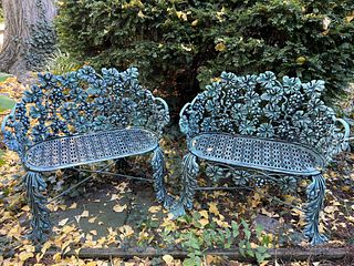 Pair of Garden Seats