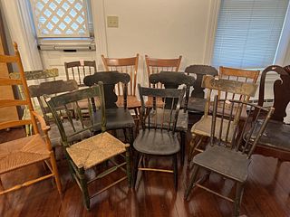 Large Group of Chairs