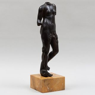 Rare Nuremberg Bronze Model of a Standing Venus