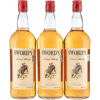 Sword's. Blended. Scotch Whisky. Scotland. Piezas: 3.