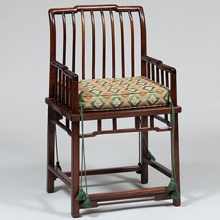 Chinese Huanghuali Armchair