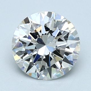 Loose Diamond - Round 2.01 CT  VVS2 EX F