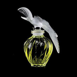 Lalique Clear and Frosted Crystal  "L'Air Du Temps" Factice Dummy.