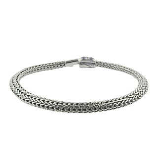 John Hardy Classic Chain Silver Sapphire Bracelet