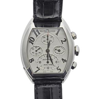 Van Der Bauwede Dual Time Automatic Chronograph Watch 