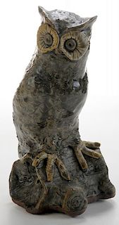 Pauline Crocker Stoneware Owl