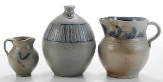 Three Pieces of Jugtown Pottery