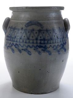 John Weaver Stoneware Ovoid Jar