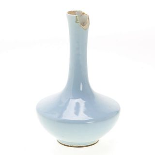 Chinese clair de lune porcelain vase