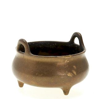 Antique Chinese bronze incense burner