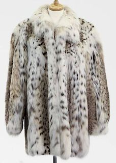 Neiman Marcus lynx fur jacket,
