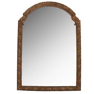 Impressive Louis XV giltwood wall mirror