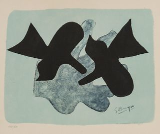 AFTER GEORGES BRAQUE (1882-1963) SIGNED SERIGRAPH