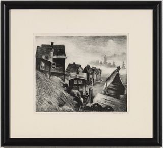 MABEL DWIGHT (1876-1955) PENCIL SIGNED LITHOGRAPH