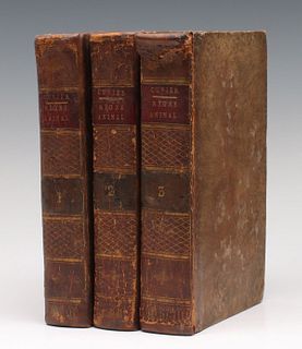 CUVIER, GEORGES, THE ANIMAL KINGDOM, THREE VOLS 1817