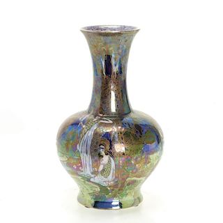 Wilton Ware Chinoiserie lustre vase