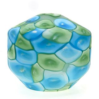 Ermanno Toso Nerox glass globe for Fratelli Toso