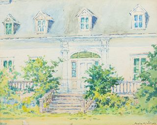 Watercolor Amelia Montague Watson (American, 1856-1934)