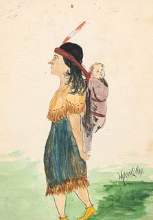 Watercolor Murray L. Wade  (American, 1876 - 1961)
