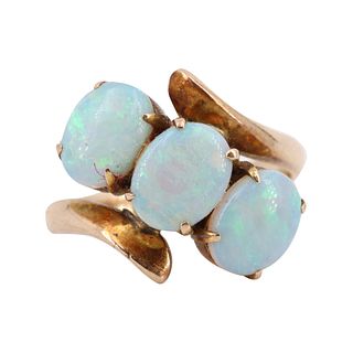Opal and 14k Gold Ring