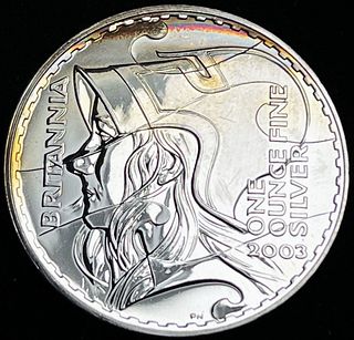 2003 Great Britain 1 ozt Silver Britannia