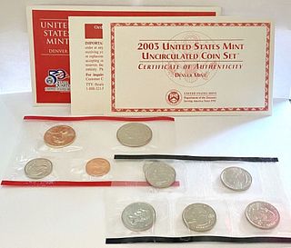2003 United States Denver Mint Set (10-coins)