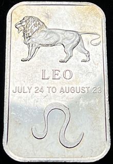 Madison Mint Zodiac Sign "Leo" July 24- August 23 1 ozt .999