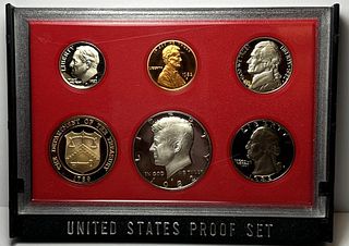 1982-S Proof U.S Original Goverment Set (6-coins)