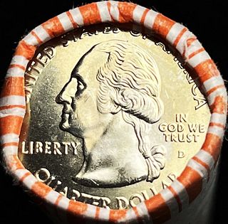 2006 $10 (40-coin) Roll South Dakota State Quarter